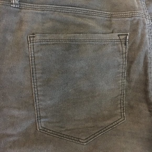 Free People | Dark Gray Corduroy Pants (28) - Picture 5 of 5